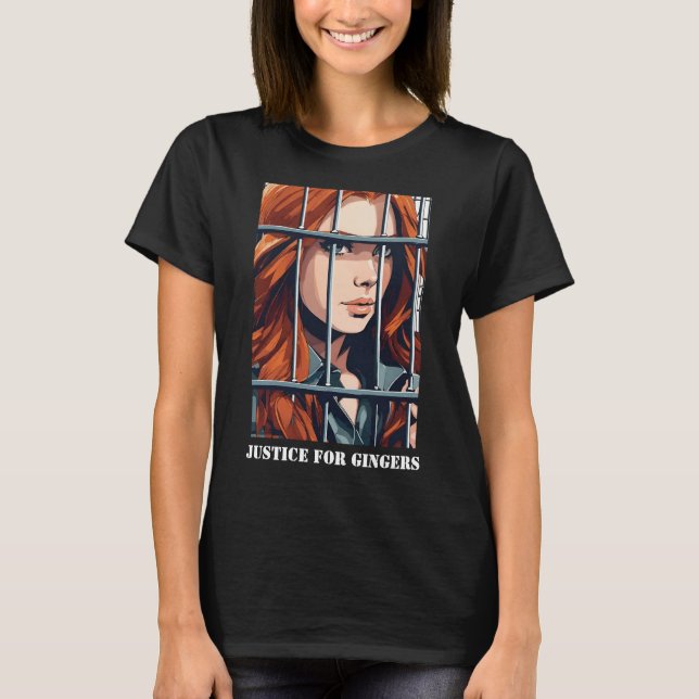T-shirt Justice Pour Gingers (Devant)