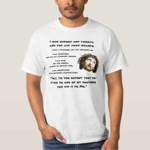 T-shirt Justice sociale Jésus