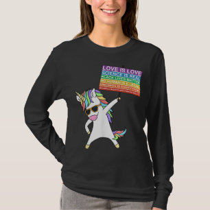 T-shirt Justice sociale Unicorne protestation femmes égali
