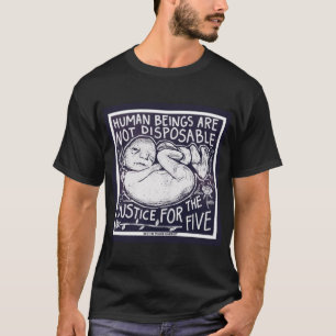 T-shirt #JusticePourLesCinq T-Chemises