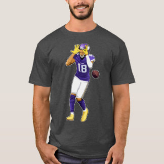T-shirt Justin Jefferson 18 célèbre