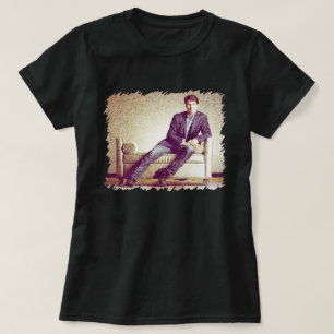 T-shirt Justin Trudeau en jean 2014 image stylisée