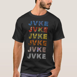 T-shirt Jvke Colorée Et Papillon