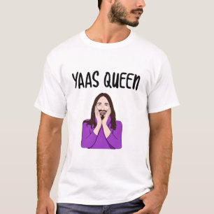 T-shirt JVN Yaas Queen 2 équipé de V-Neck