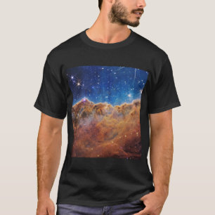 T-shirt JWST James Webb Télescope Spatial Falaises cosmiqu