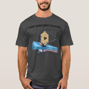 T-shirt JWST James Webb Télescope spatial NASA Science Uni
