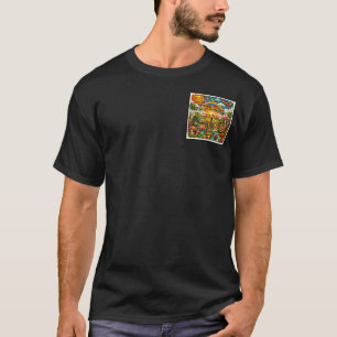 T-shirt J'y étais Reggae Psychedelique Hippie Tripant