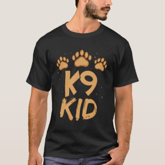 T-shirt K9 Handler chien d'enfant formateur Canine
