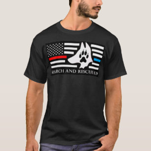 T-shirt K9 Recherche et Secourt 17