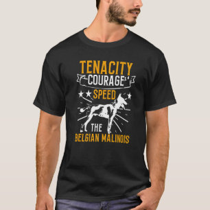 T-shirt K9 Unité Malinois belge Courage PD Formation de po