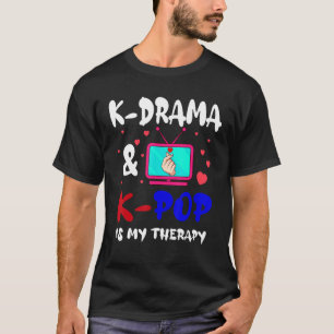 T-shirt K Drama & K Pop est ma thérapie Aegyo Saranghae Ko