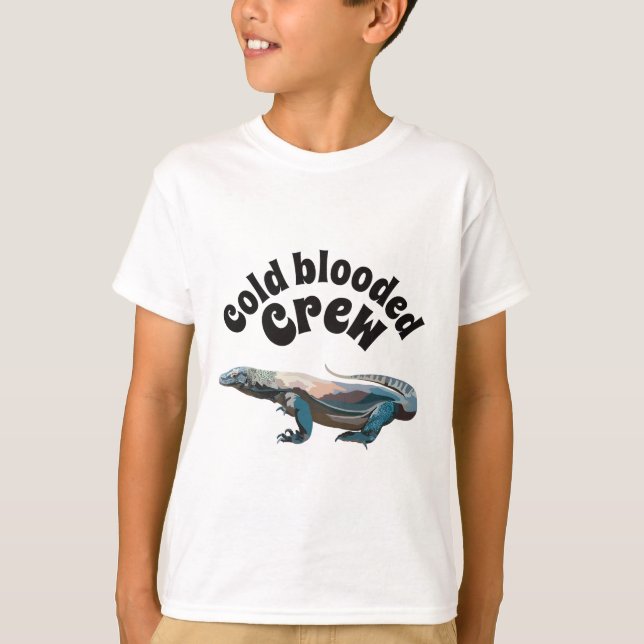 T-shirt K est pour Komodo Dragon (Devant)