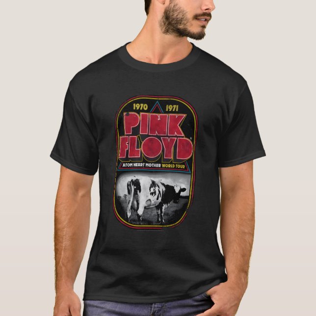 T-shirt K Floyd Atom He Mother Distesse World Tour (Devant)