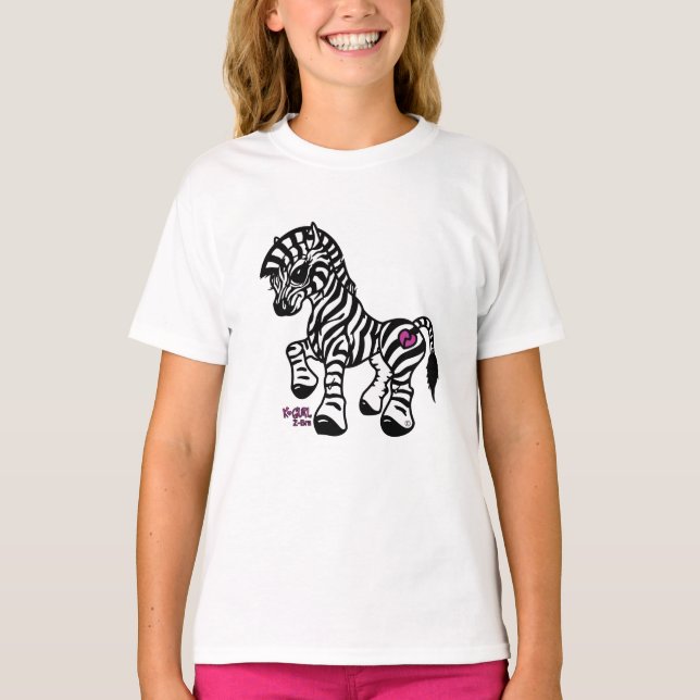 T-shirt K Gurl Z-Bra (Devant)