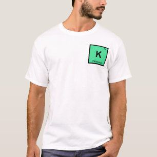 T-shirt K - Kennewick Washington Chimie Tableau Périodique