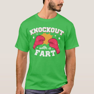 T-shirt K.O. avec un pet de combat de sport Gants de Boer