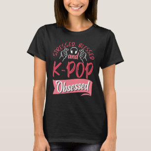 T-shirt K pop sud-coréen musique populaire Kpop Citations 
