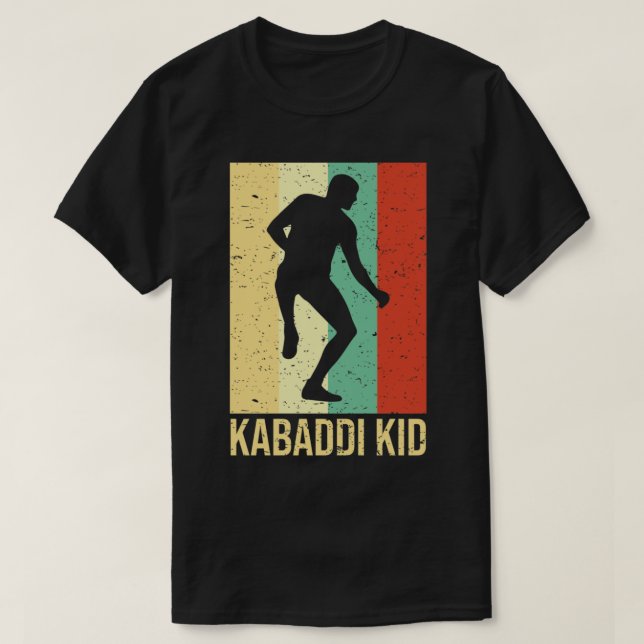 T-shirt Kabaddi ou Kabadi Player Sports indiens (Design devant)