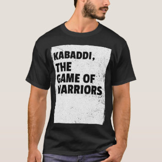 T-shirt Kabaddihe Game Of Warriors Sport boy retro