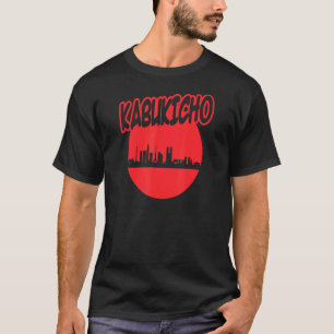 T-shirt Kabukicho Japon Tokyo Nightlife Hostals Karaoke Ba