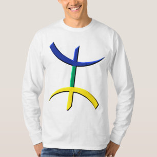 T-shirt kabyle de tricolore d'aza