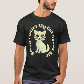 T-shirt Kagami Cathe Cutest Chat dans le garçon miroir