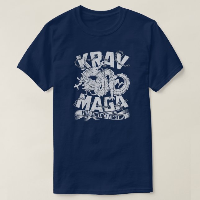 T-shirt Kagerman Maga pour hommes combattant la lutte d'au (Design devant)