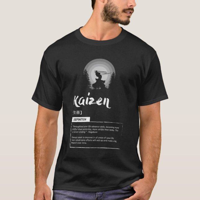 T-shirt Kaizen - Poster japonais Concept For Success (Devant)