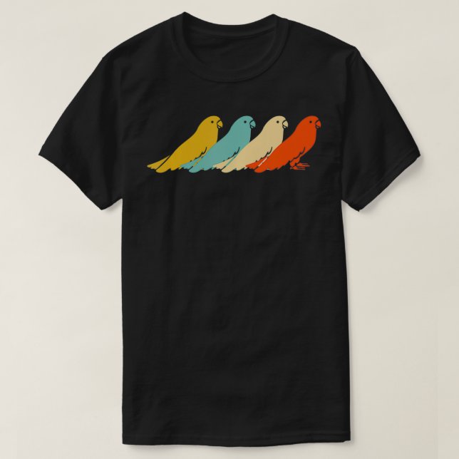 T-shirt Kakapo Retro Vintage (Design devant)