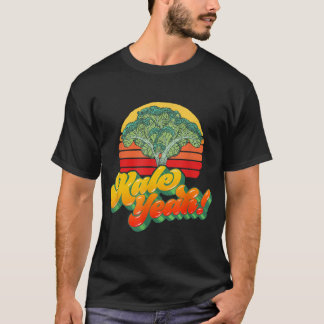 T-shirt Kale Ouais Funny Vegetable Vintage Retro 80s couch