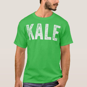 T-shirt Kale Vegetariens Veggie Garden Gardener Vin