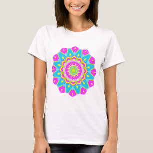 T-shirt Kaleidoscope coloré 01