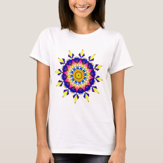 T-shirt Kaleidoscopic 070714(2) (Devant)