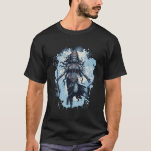 T-shirt Kali Déesse De La Mort Temps Et De La Mort Hindu Y