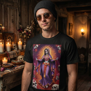 T-shirt Kali Père Noël Muerte Day of Dead Shirt