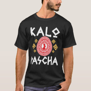 T-shirt Kalo Pascha Grec Pâques orthodoxes
