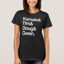 Kamala et Tim et Doug et Gwen