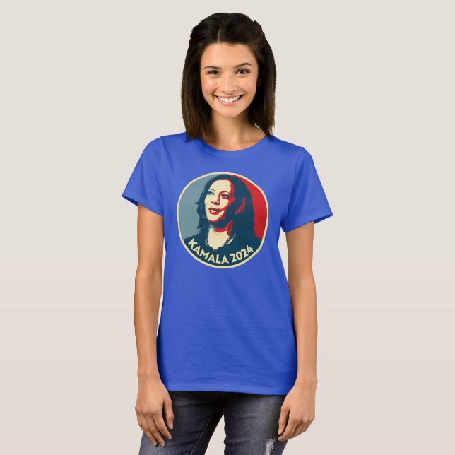 T-shirt Kamala Harris 2024 (Devant entier)