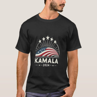 T-shirt Kamala Harris 2024 Lotus pour l'élection du présid
