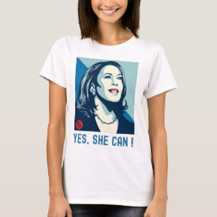 T-shirt Kamala Harris 2024 Oui ELLE PEUT