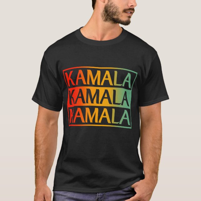 T-shirt Kamala Harris 2024 Pour Président (Devant)