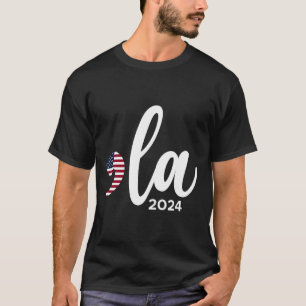 T-shirt Kamala Harris 2024 Président Comma La Funny