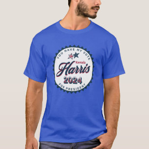 T-shirt Kamala Harris 2024   Vous avez mon vote