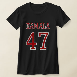 T-shirt Kamala Harris 47 Élection 2024 Hommes Femmes Enfan
