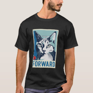 T-shirt Kamala Harris avance les filles de chat sans enfan
