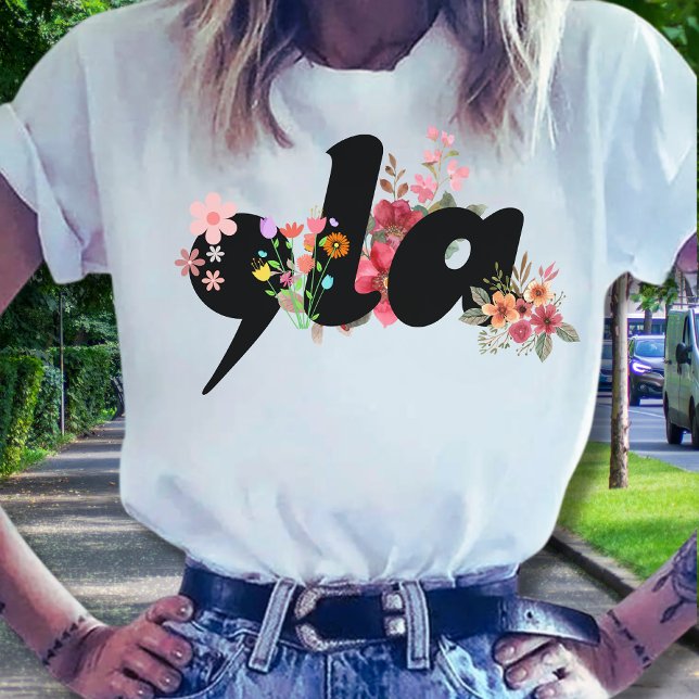 T-shirt Kamala Harris Flowers - Comma la Floral tendance (Créateur téléchargé)