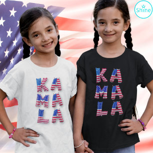 T-shirt Kamala Harris mignon Alphabets de ballons du pavil