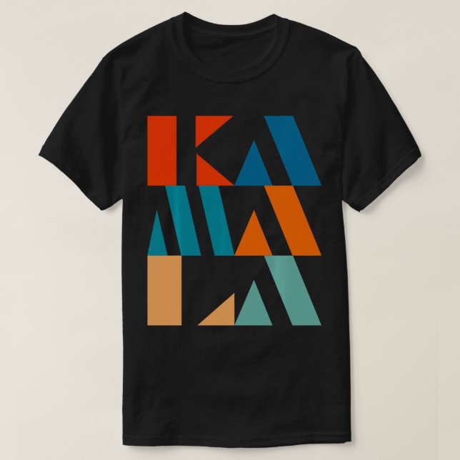 T-shirt Kamala Harris MVP 46th, Madam Vice President of th (Design devant)