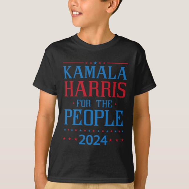 T-shirt Kamala Harris Pour L'Élection 2024 Du Peuple (Devant)