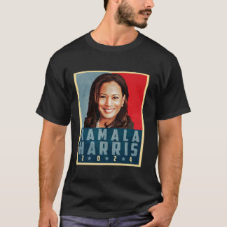 T-shirt Kamala Harris Pour Président Retro USA Election 20